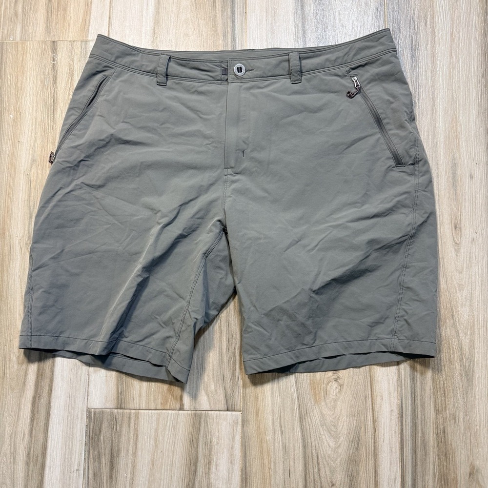 Sitka Gear Shorts Mens SZ 40 Gray Territory Short Stretch Nylon Hiking 9" inseam